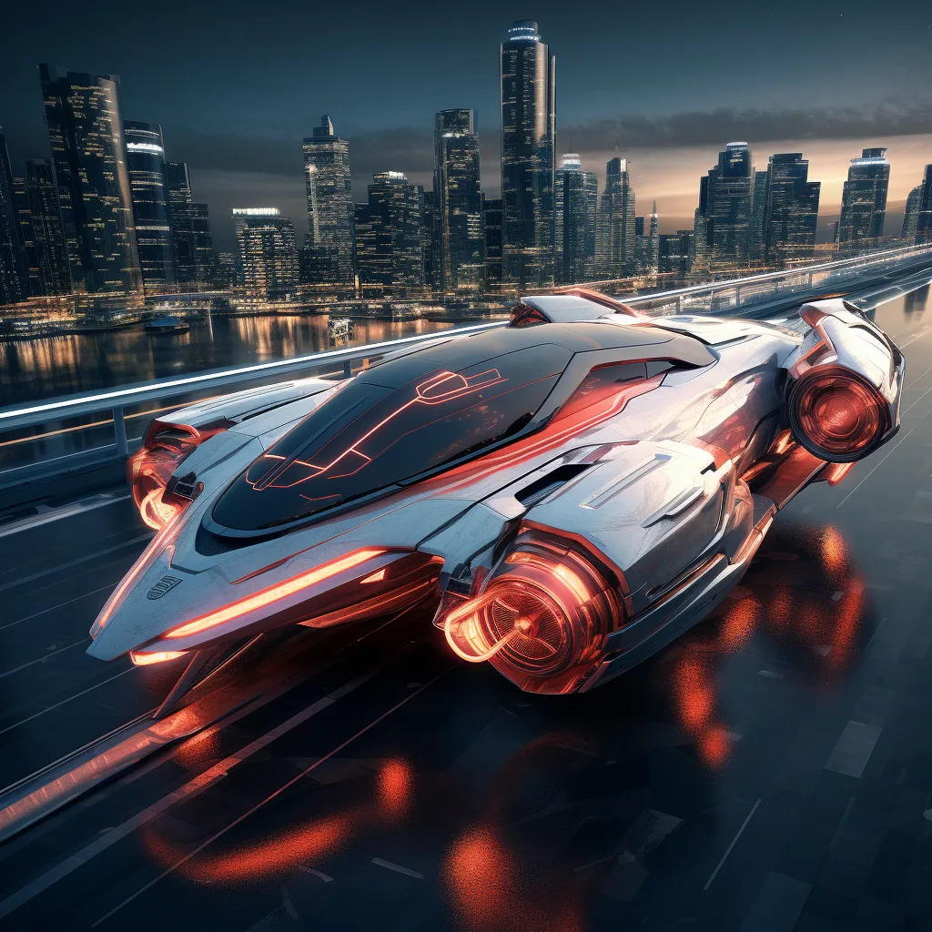 Futuristic Game Interface